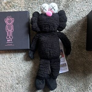 Kaws BFF limited edition Black Plush